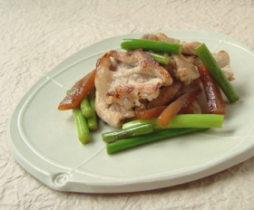 豚肉と大根みそ漬の簡単炒め