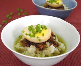 玄米がいっぱいお茶漬