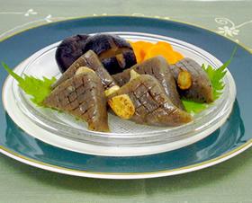 こんにゃくみそ漬の一口和風ステーキ