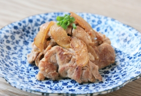 白瓜なら漬と豚肉の炒めもの