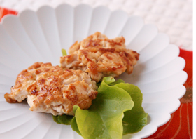 生姜みそ漬入りチキンナゲット